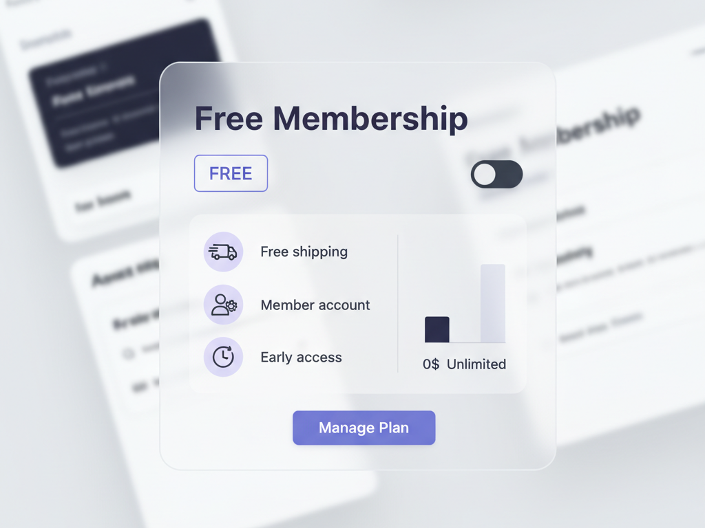 Create free Shopify membership & loyalty programs with Zendra to offer simple perks & rewards
